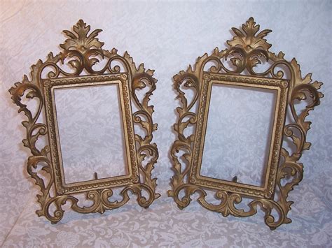 Brass Original Antique Collectible Frames for sale 